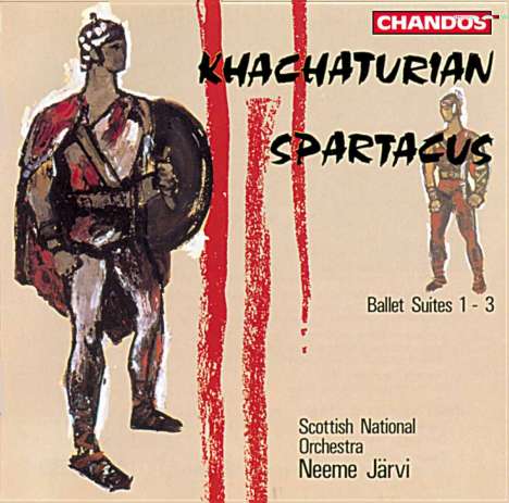 Aram Khachaturian (1903-1978): Spartacus-Suiten Nr.1-3, CD