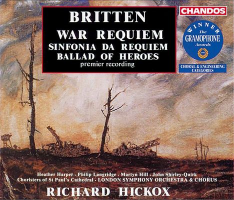 Benjamin Britten (1913-1976): War Requiem op.66, 2 CDs