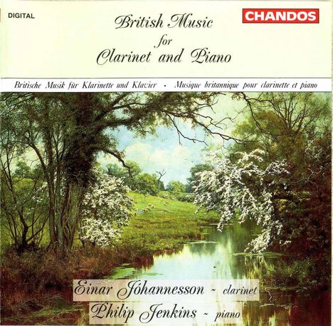 Einar Johannesson - Britische Kl'nettenmusik, CD