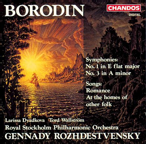 Alexander Borodin (1833-1887): Symphonien Nr.1 &amp; 3, CD