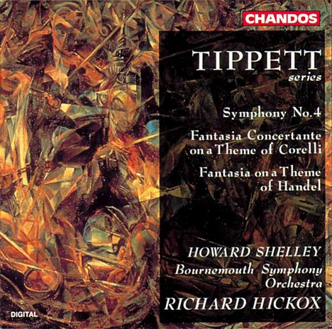 Michael Tippett (1905-1998): Symphonie Nr.4, CD