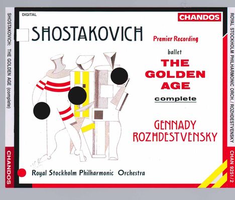 Dmitri Schostakowitsch (1906-1975): Das goldene Zeitalter (Ges.-Auf.), 2 CDs