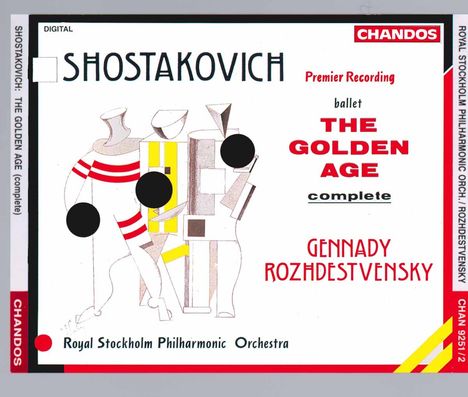 Dmitri Schostakowitsch (1906-1975): Das goldene Zeitalter (Ges.-Auf.), CD