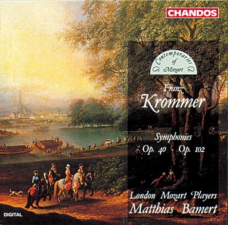 Franz Krommer (1759-1831): Symphonien op.40 &amp; op.102, CD