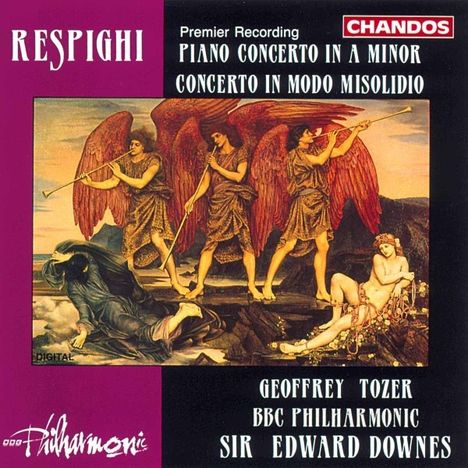 Ottorino Respighi (1879-1936): Klavierkonzert a-moll, CD