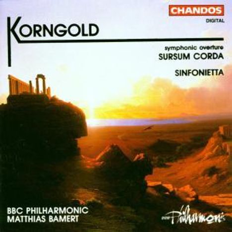 Erich Wolfgang Korngold (1897-1957): Sinfonietta für großes Orchester op.5, CD