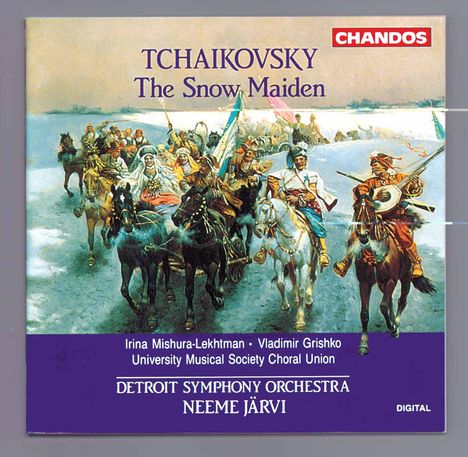 Peter Iljitsch Tschaikowsky (1840-1893): Schneeflöckchen - Bühnenmusik op.12, CD