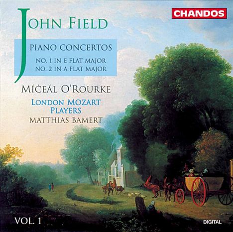 John Field (1782-1837): Klavierkonzerte Nr.1 & 2, CD