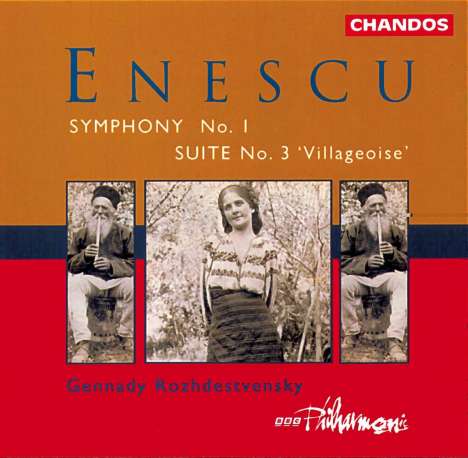 George Enescu (1881-1955): Symphonie Nr.1 op.13, CD