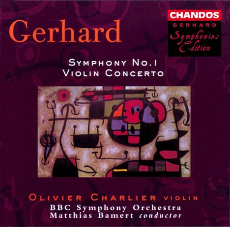 Robert Gerhard (1896-1970): Symphonie Nr.1, CD