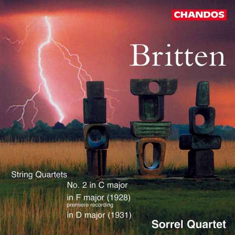 Benjamin Britten (1913-1976): Streichquartett Nr.2, CD
