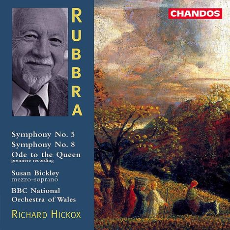 Edmund Rubbra (1901-1986): Symphonien Nr.5 &amp; 8, CD