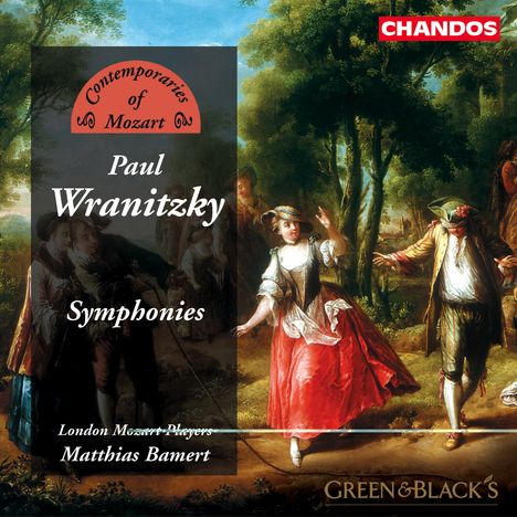 Paul Wranitzky (1756-1808): Symphonien opp.11,31,36, CD