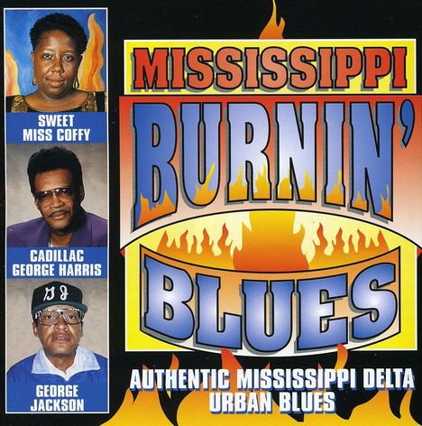 Mississippi Burnin' Blues, CD