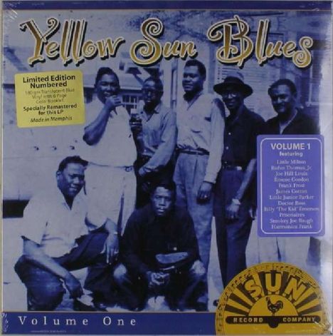 Yellow Sun Blues Vol.1 (remastered) (180g) (Limited Numbered Edition) (Blue Vinyl), LP