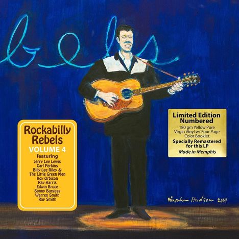 Rockabilly Rebels Volume 4 (remastered) (180g) (Limited Numbered Edition) (Yellow Vinyl), LP
