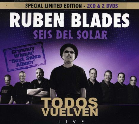 Rubén Blades: Todos Vuelven - Live (Special Limited Edition) (2 CD + 2 DVD), 2 CDs und 2 DVDs