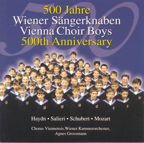 500 Jahre Wiener Sängerknaben, CD