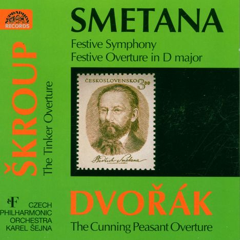 Bedrich Smetana (1824-1884): Festsymphonie, CD