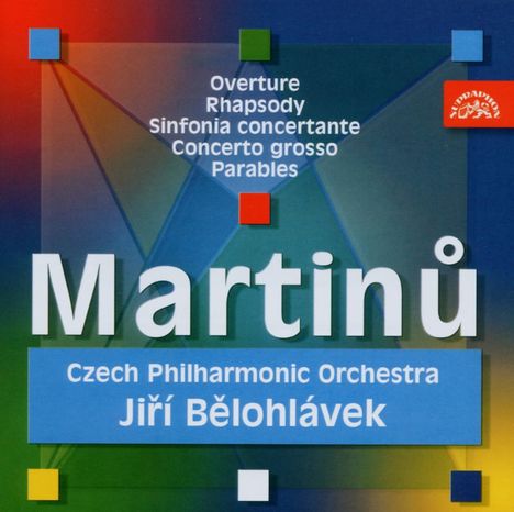 Bohuslav Martinu (1890-1959): Sinfonia concertante f.2 Orchester, CD
