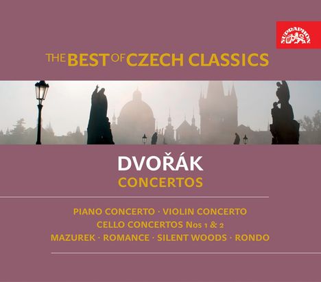 Antonin Dvorak (1841-1904): Instrumentalkonzerte, 3 CDs