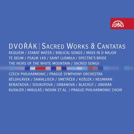 Antonin Dvorak (1841-1904): Geistliche Werke &amp; Kantaten, 8 CDs