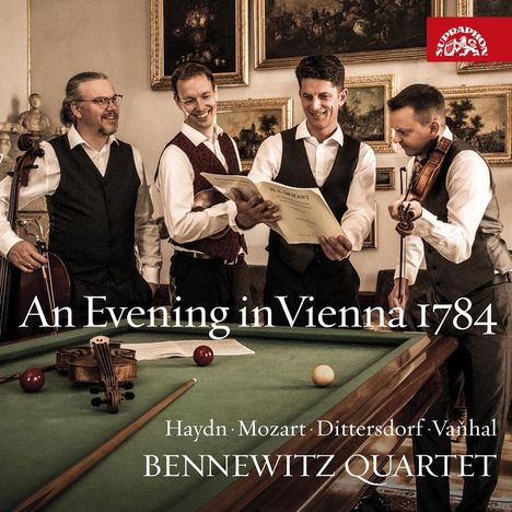 Bennewitz Quartet - An Evening in Vienna 1784, CD