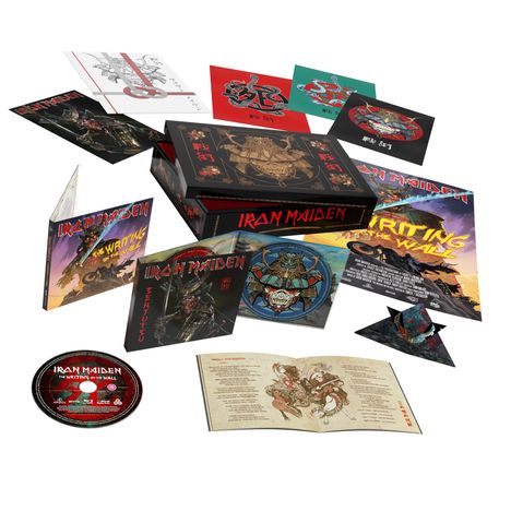 Iron Maiden: Senjutsu (Limited Deluxe Boxset), 2 CDs und 1 Blu-ray Disc