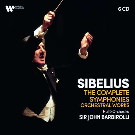 Jean Sibelius (1865-1957): John Barbirolli dirigiert Sibelius, 6 CDs