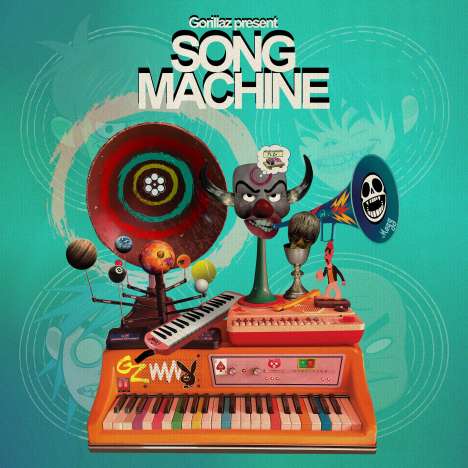 Gorillaz: Song Machine Season One: Strange Timez (Indie Retail Exclusive) (Limited Edition) (Orange Vinyl), LP