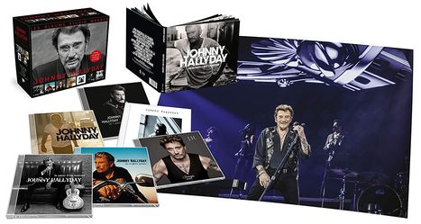 Johnny Hallyday: Coffret Albums Studio Warner, 7 CDs