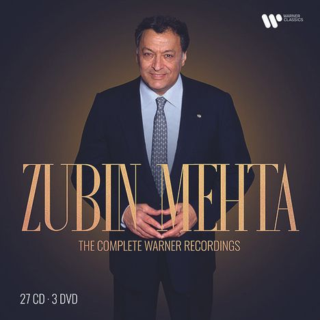 Zubin Mehta - The Complete Warner Recordings, 27 CDs und 3 DVDs