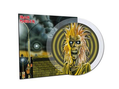 Iron Maiden: Iron Maiden (40th Anniversary) (remastered) (180g) (Limited Edition) (Crystal Clear Picture Disc), LP