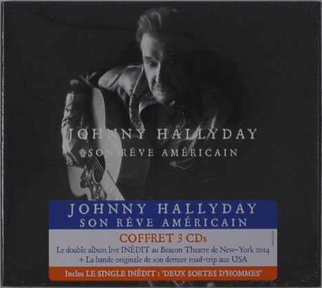 Johnny Hallyday: Son Rêve Américain (Édition Standard), 3 CDs