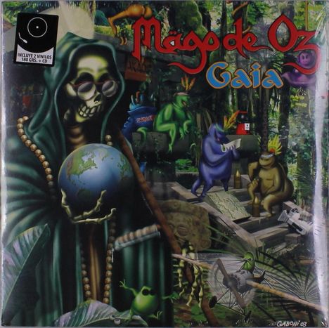 Mägo De Oz: Gaia 1 (180g), 2 LPs und 1 CD