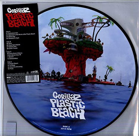 Gorillaz: Plastic Beach (Picture Disc), 2 LPs