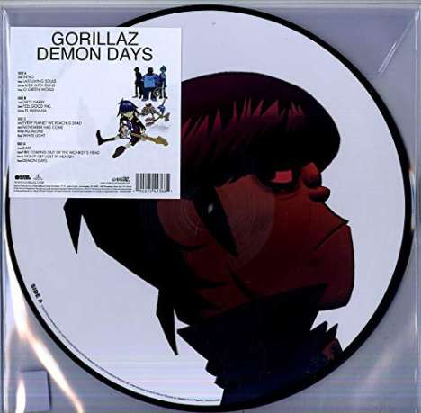 Gorillaz: Demon Days (Picture Disc), 2 LPs