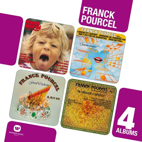 Franck Pourcel: 4 Albums, 4 CDs