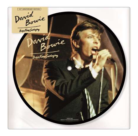 David Bowie (1947-2016): Boys Keep Swinging (40th Anniversary Picture 7"), Single 7"
