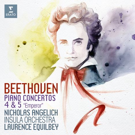 Ludwig van Beethoven (1770-1827): Klavierkonzerte Nr.4 & 5, CD