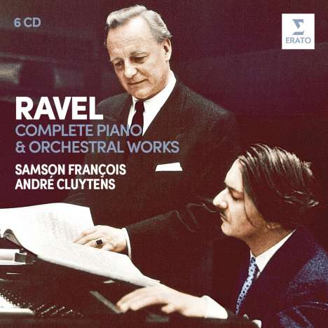 Maurice Ravel (1875-1937): Sämtliche Orchester- &amp; Klavierwerke, 6 CDs