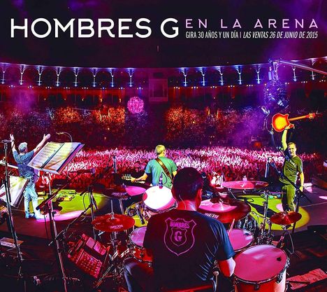 Hombres G: En La Arena 2015, 2 CDs