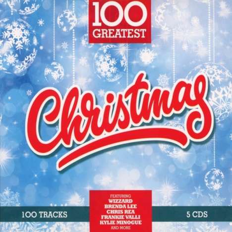 100 Greatest: Christmas, 5 CDs