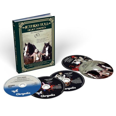 Jethro Tull: Heavy Horses (New Shoes Edition), 3 CDs, 1 DVD-Audio und 1 DVD