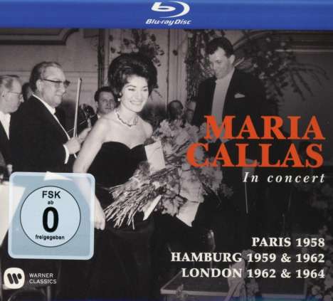 Maria Callas - Callas in Concert, 3 Blu-ray Discs