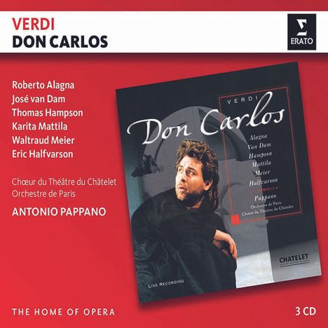 Giuseppe Verdi (1813-1901): Don Carlos (in frz.Spr.), 3 CDs