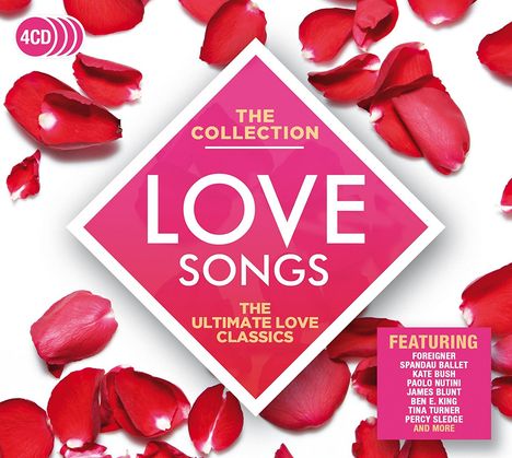 Love Songs: The Ultimate Love Classics, 4 CDs