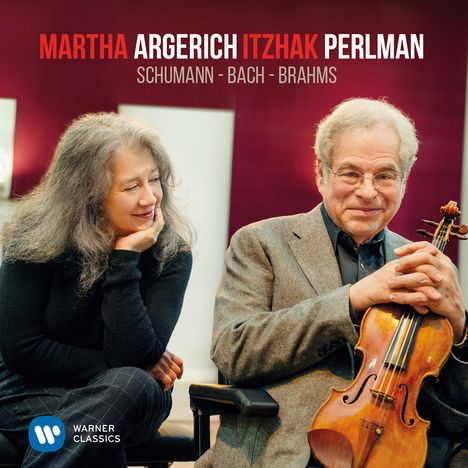 Itzhak Perlman &amp; Martha Argerich - Schumann / Bach / Brahms (180g), LP