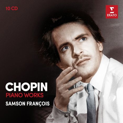 Frederic Chopin (1810-1849): Samson Francois spielt Chopin, 10 CDs