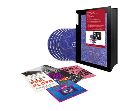 Pink Floyd: Devi/ation, 2 CDs, 2 DVDs und 1 Blu-ray Disc